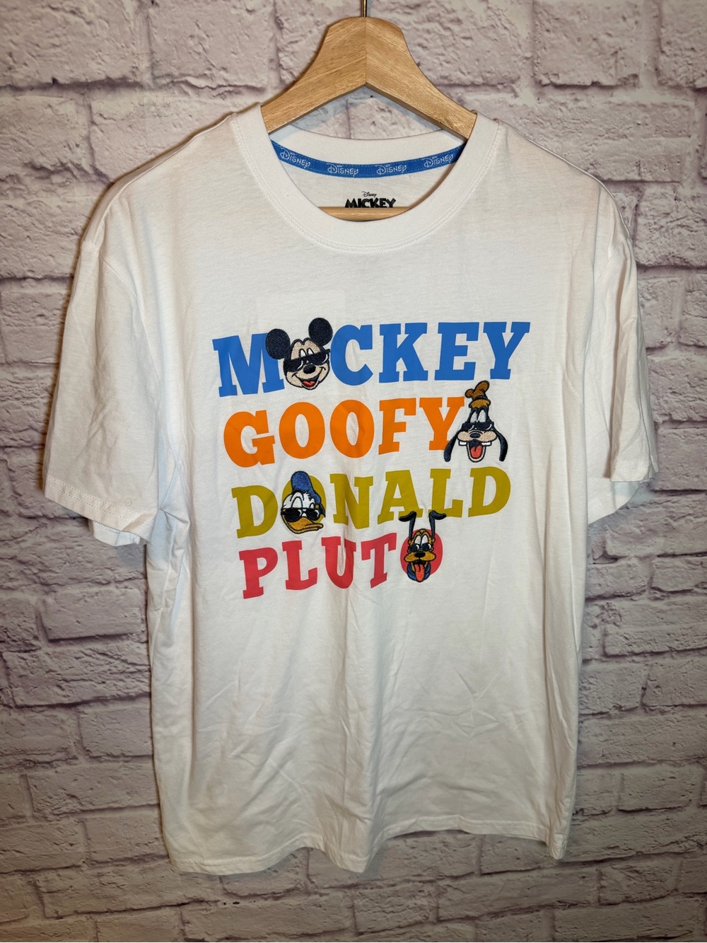 Disney Adult Regular Fit Crewneck Soft Lightweight Short Sleeve T-Shirt - Disney